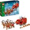 LEGO Santa's Sleigh - Building Toys for Kids, Boys & Girls, Ages 9+ - Indoor Christmas Decorations for Home W/Santa Claus Figurine & Reindeer - Gifts for Boys & Girls - 40499